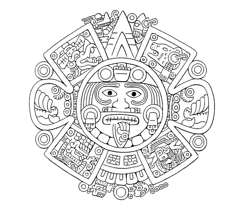 11 Aztec Calendar Ideas Aztec Calendar Aztec Art Aztec