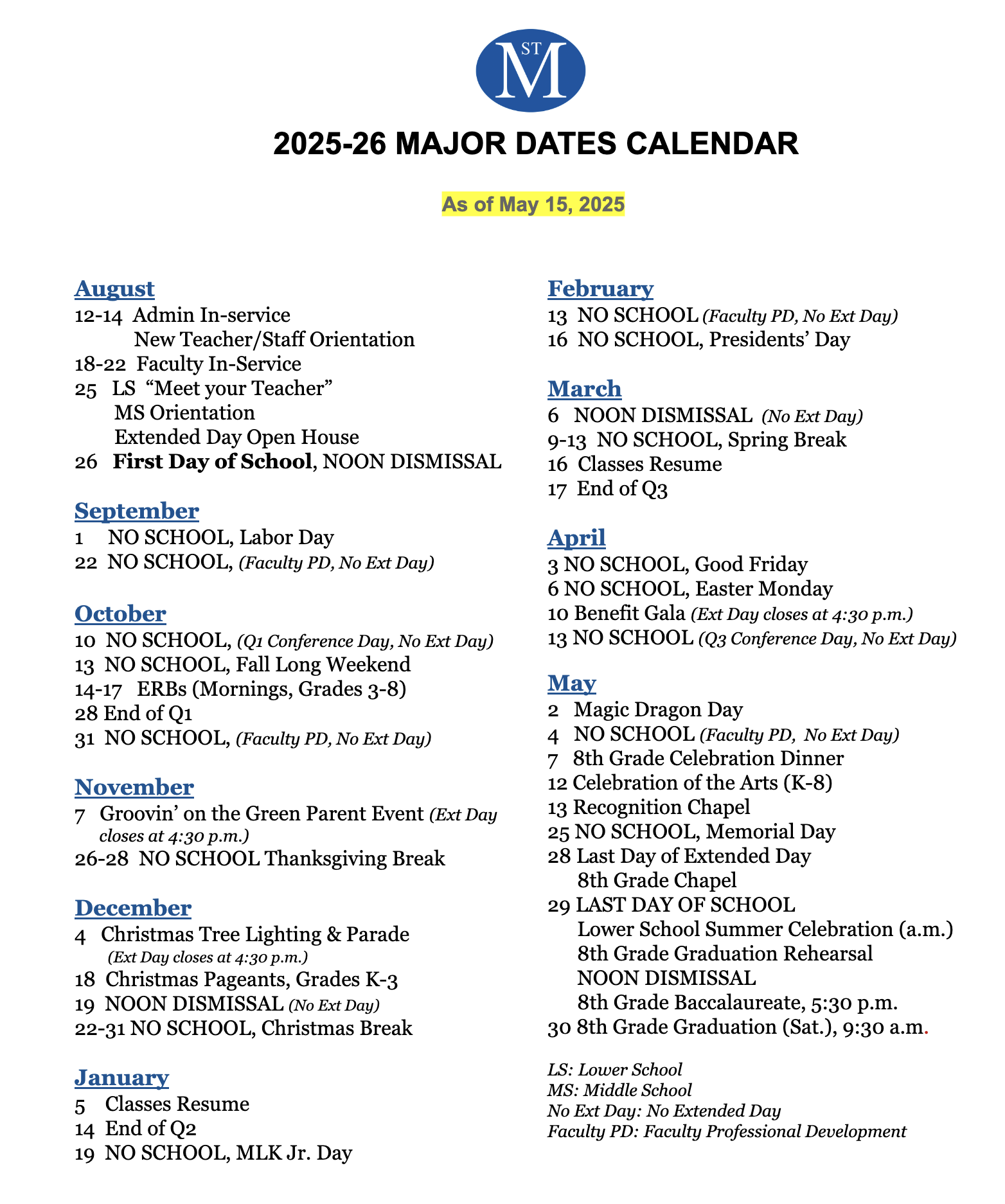 2025 2026 Key Dates Schedules News Events St Michael s Episcopal School 2025 2026 Key Dates Schedules News Events St Michael s Episcopal School
