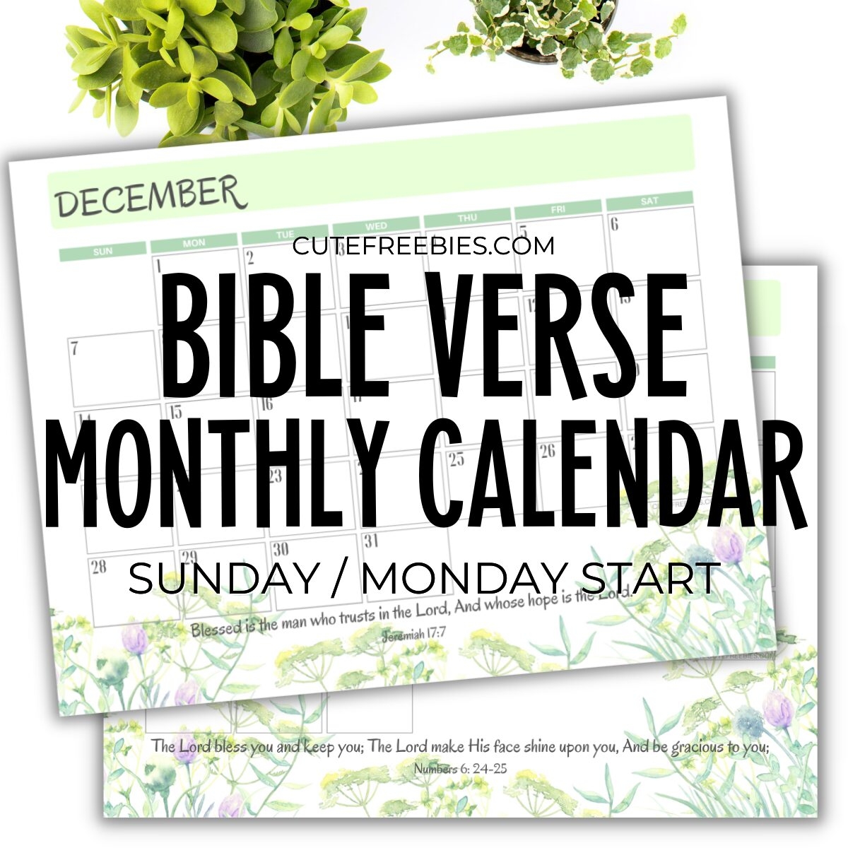 2025 Bible Verse Calendar Free Printable Cute Freebies For You 2025 Bible Verse Calendar Free Printable Cute Freebies For You