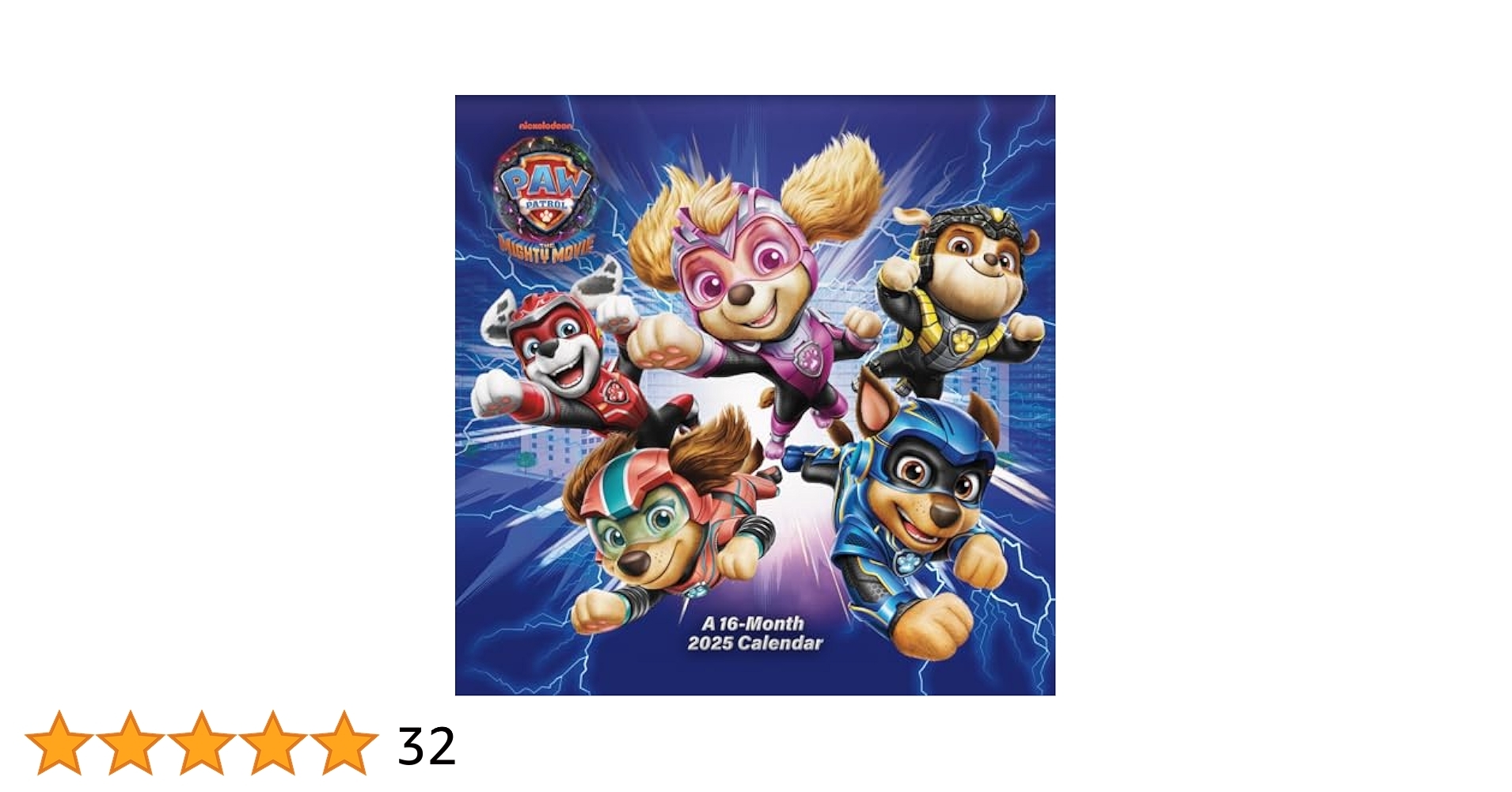 Paw Patrol Calendar 2025 Printable