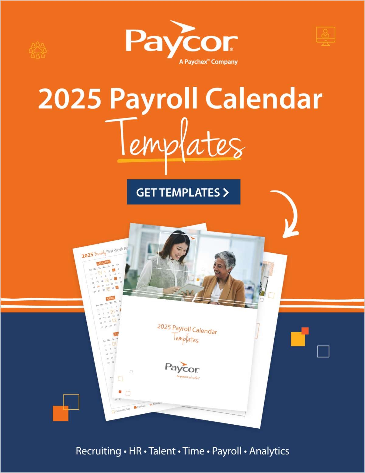 2025 Payroll Calendar Templates Free Paycor Inc Template