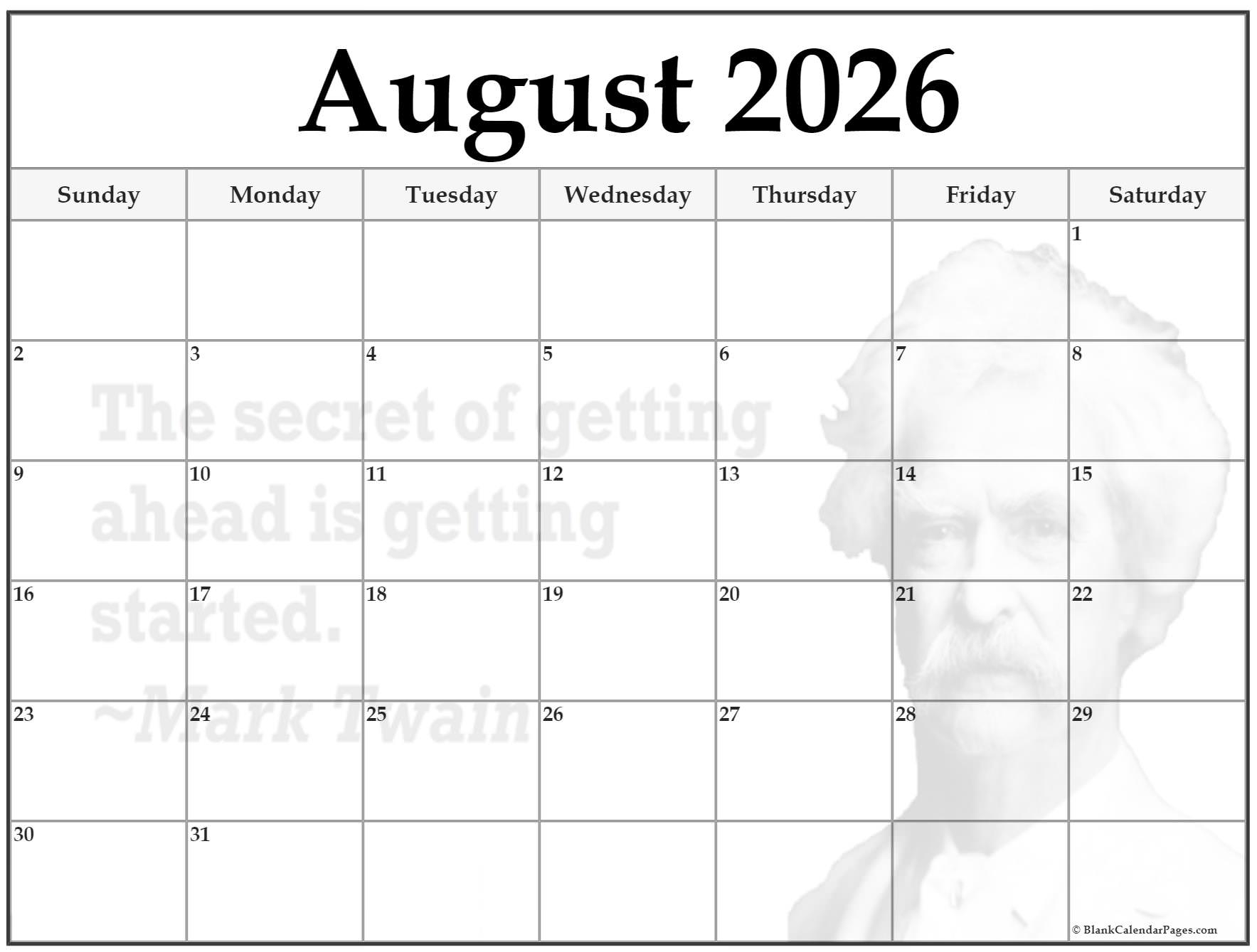 24 August 2026 Quote Calendars 24 August 2026 Quote Calendars