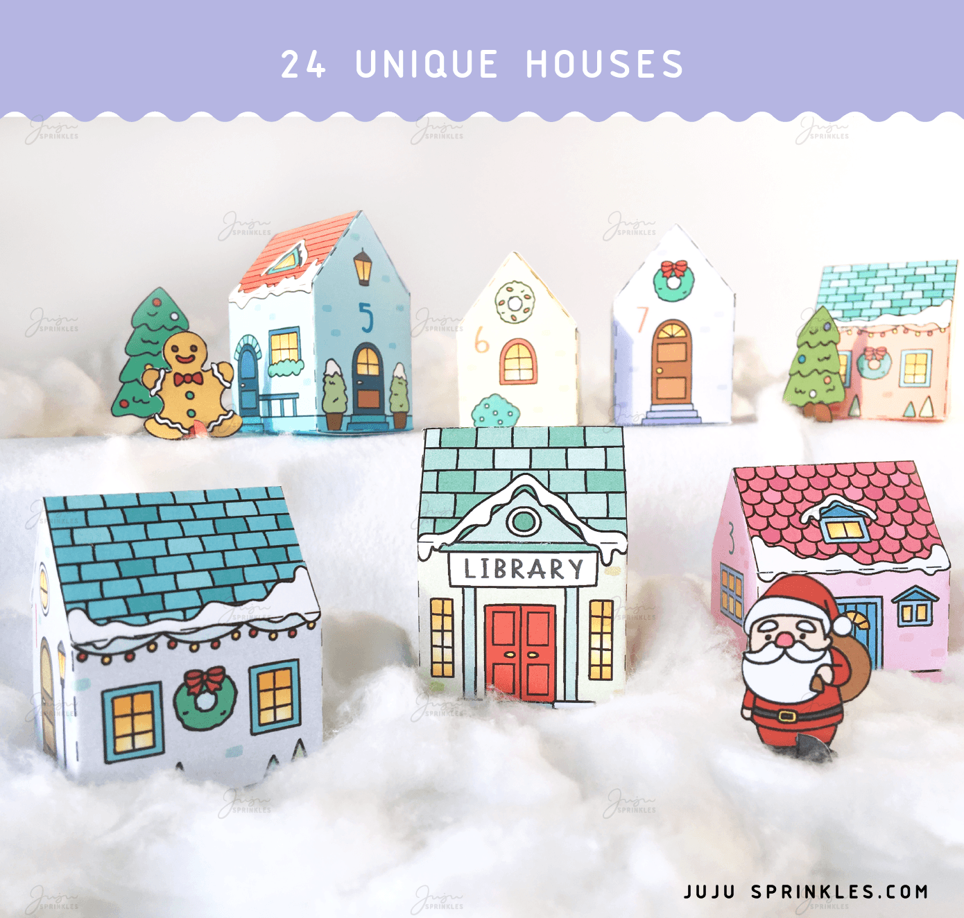 Advent Calendar Village Juju Sprinkles