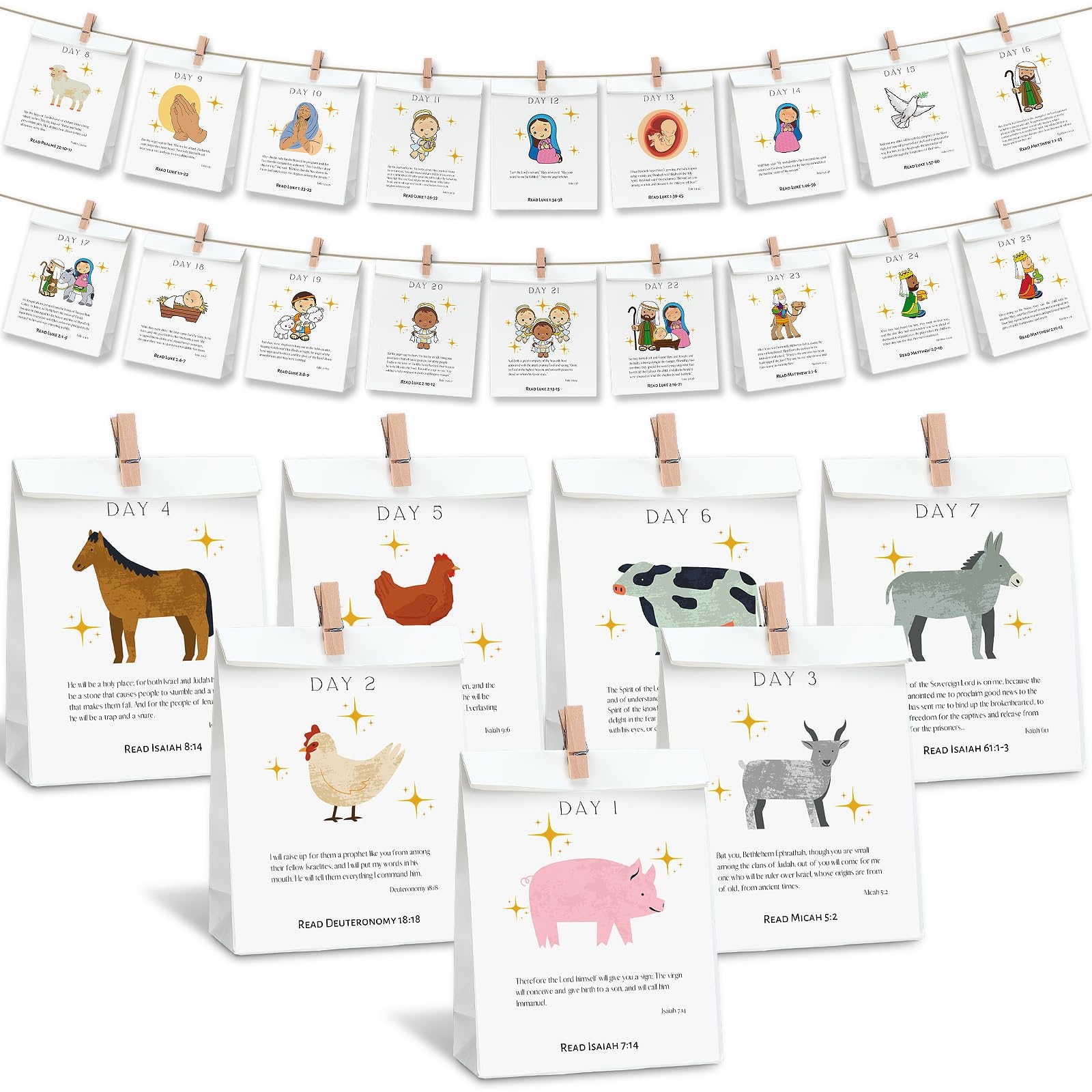 Free Advent Calendar Printable With Verses 2025 Free Advent Calendar Printable With Verses 2025