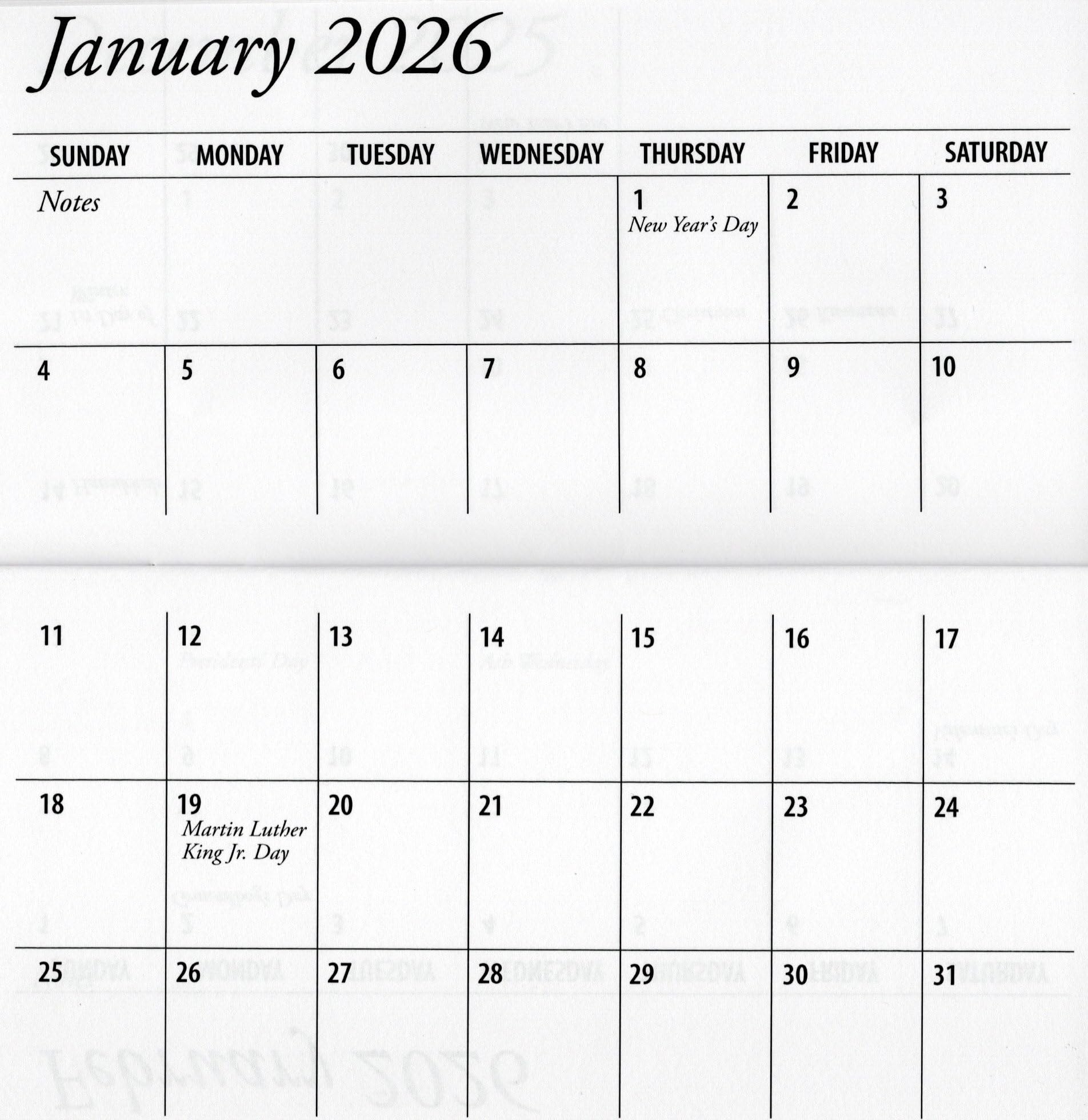 Amazon DIY 3 Year 2025 2026 2027 Pocket Calendar Planner With Cover Card Stock And Note Pad Do It Yourself Kit 10 Kits Office Products