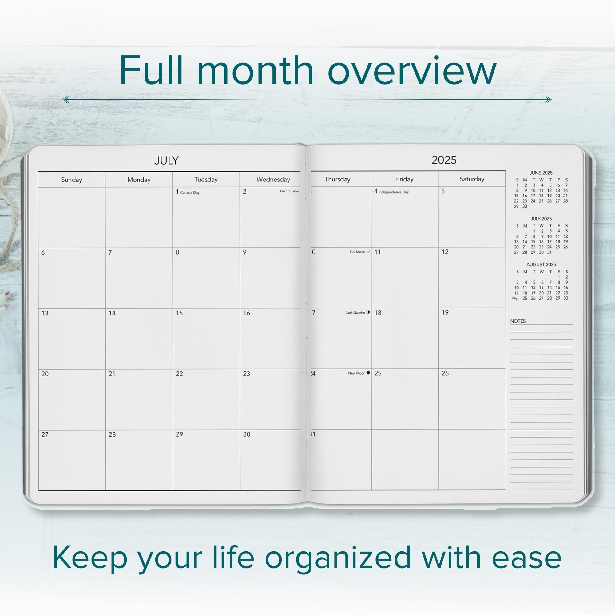 Amazon Harbor Large Monthly Planner 2025 Calendar Planner And Notebook Durable Faux Leather 14 Months 96 Pages Softcover Lightweight Cambridge Burnt Orange 9 75 X 7 5 Office Products Amazon Harbor Large Monthly Planner 2025 Calendar Planner And Notebook Durable Faux Leather 14 Months 96 Pages Softcover Lightweight Cambridge Burnt Orange 9 75 X 7 5 Office Products