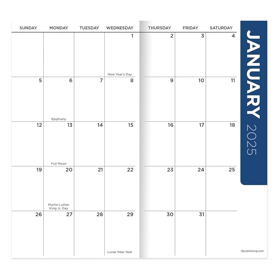 Amazon TF PUBLISHING 2025 2026 Bright Tribal 2 Year Small Monthly Pocket Planner 2 Page Large Calendar Grid And Lined Notes Section In Back Monthly Day Planner For Purse 3 5 X 6 5 Office Products