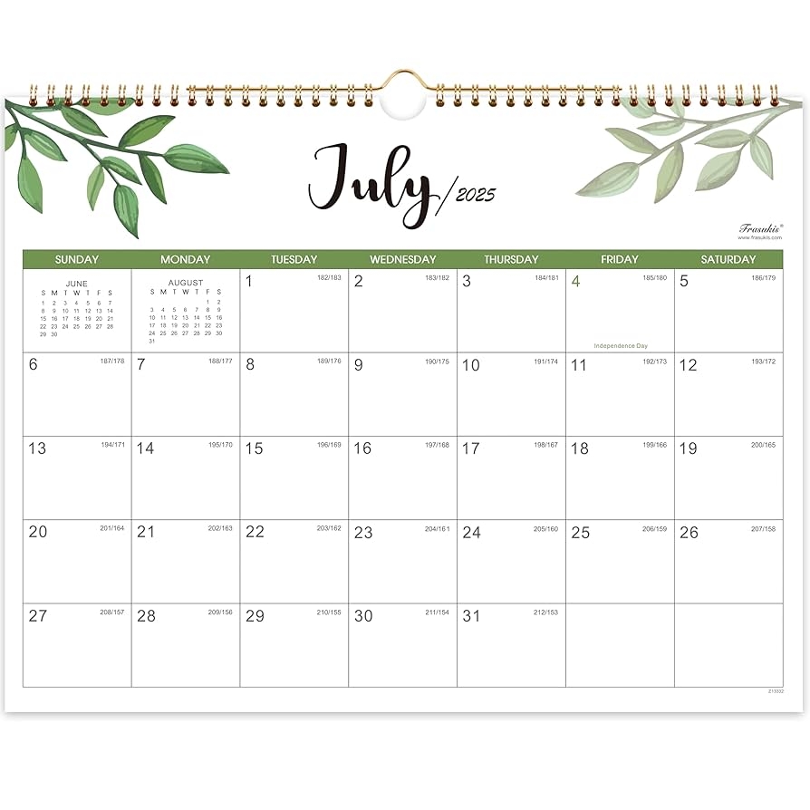 Amazon Wall Calendar 2025 2027 JULY 2025 To JUNE 2027 24 Months Wall Calendar 2025 2027 14 8 X 11 5 Large Blocks With Julian Dates Office Products