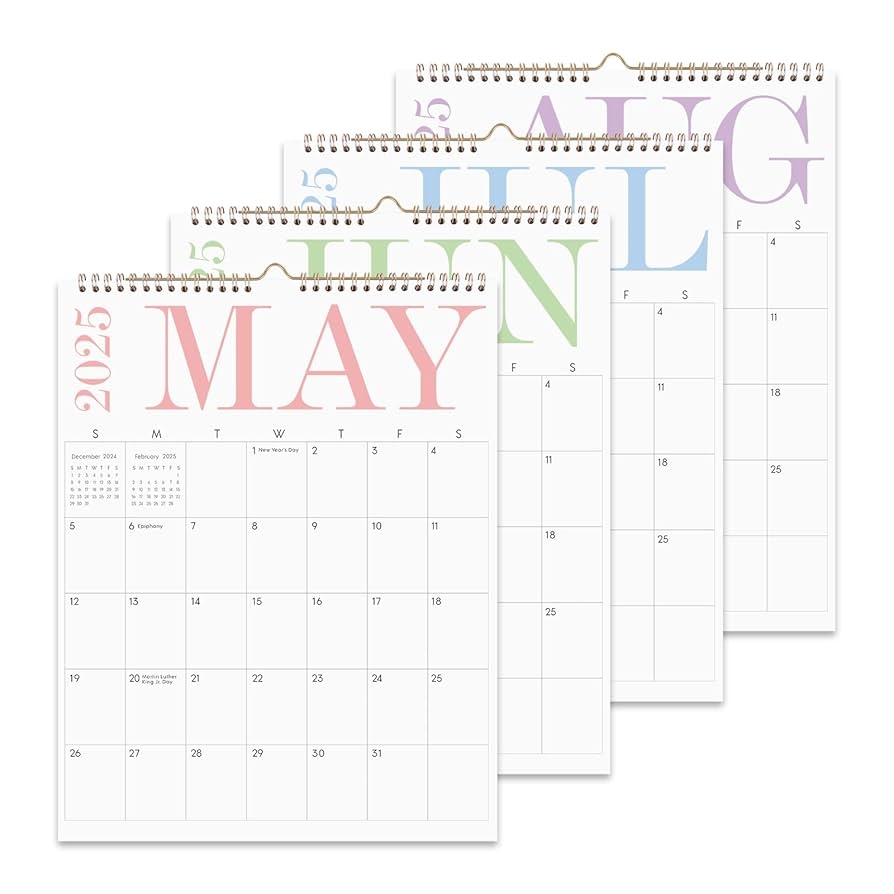 Amazon Wall Calendar 2025 Aesthetic Large Wall Calendar 2025 14 X 11 26 Monthly Calendar Runs From November 2024 Until December 2026 2025 Calendar For Office Home And School Office Products