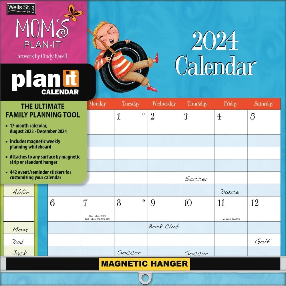 Amazon WSBL Mom s 2024 Plan It Calendar 24997009167 Office Products