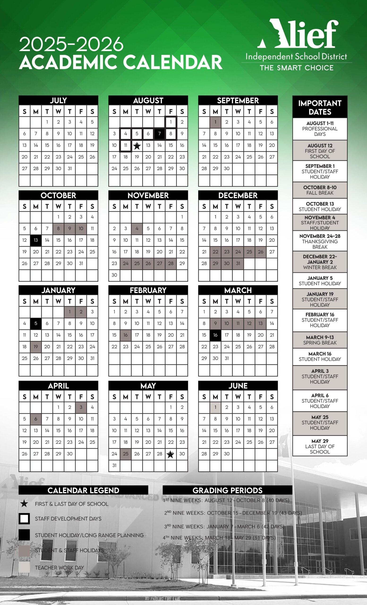 Anne Arundel County Schools Calendar 25 26 PDF EduCounty