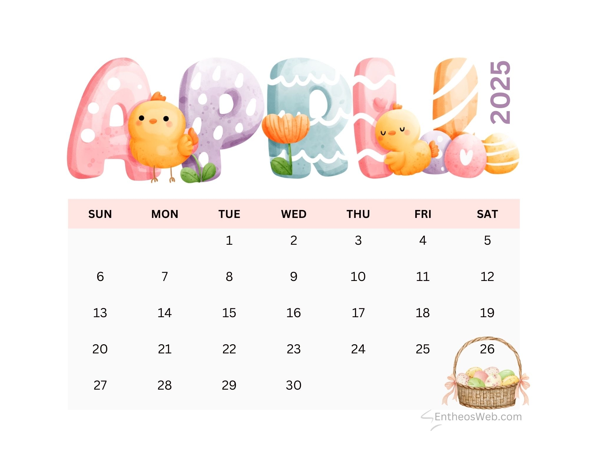 Pdf Printable Calendar 2025