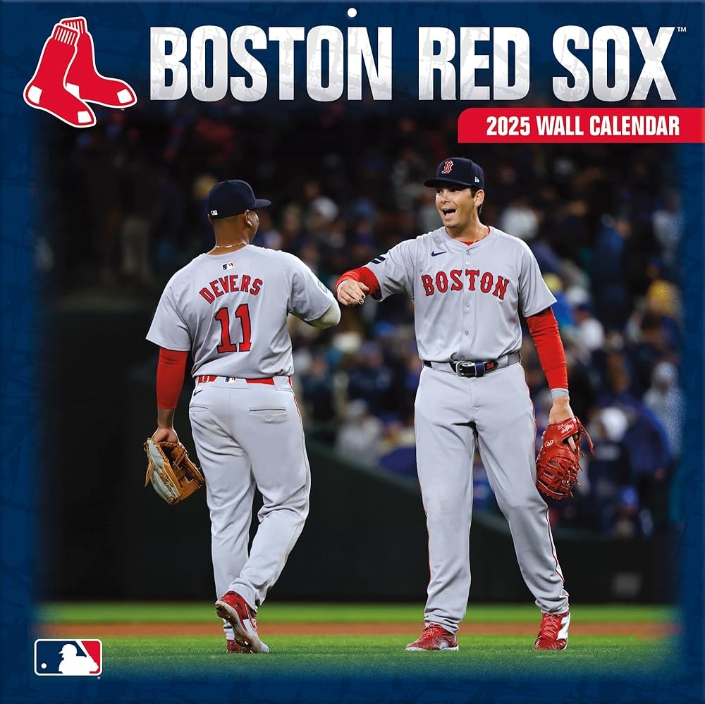 Boston Red Sox 2025 12x12 Team Wall Calendar Turner Licensing 9798350605686 Amazon Books