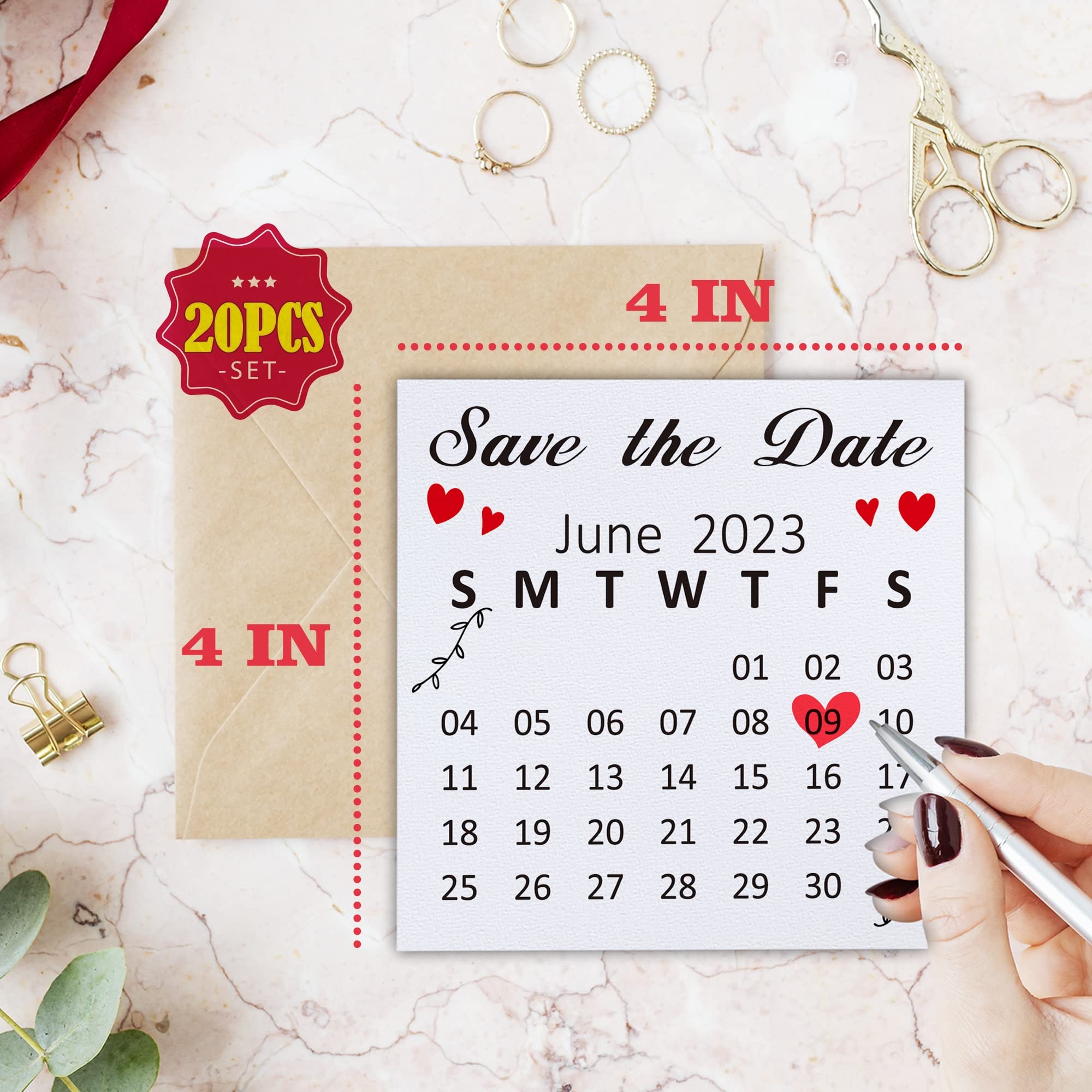 Bridesmaid Proposal Calendar Bridesmaid Save The Date Bridesmaid Gift Box Card Calendar Save The Date June 2023 20pcs set Amazon de Stationery Office Supplies