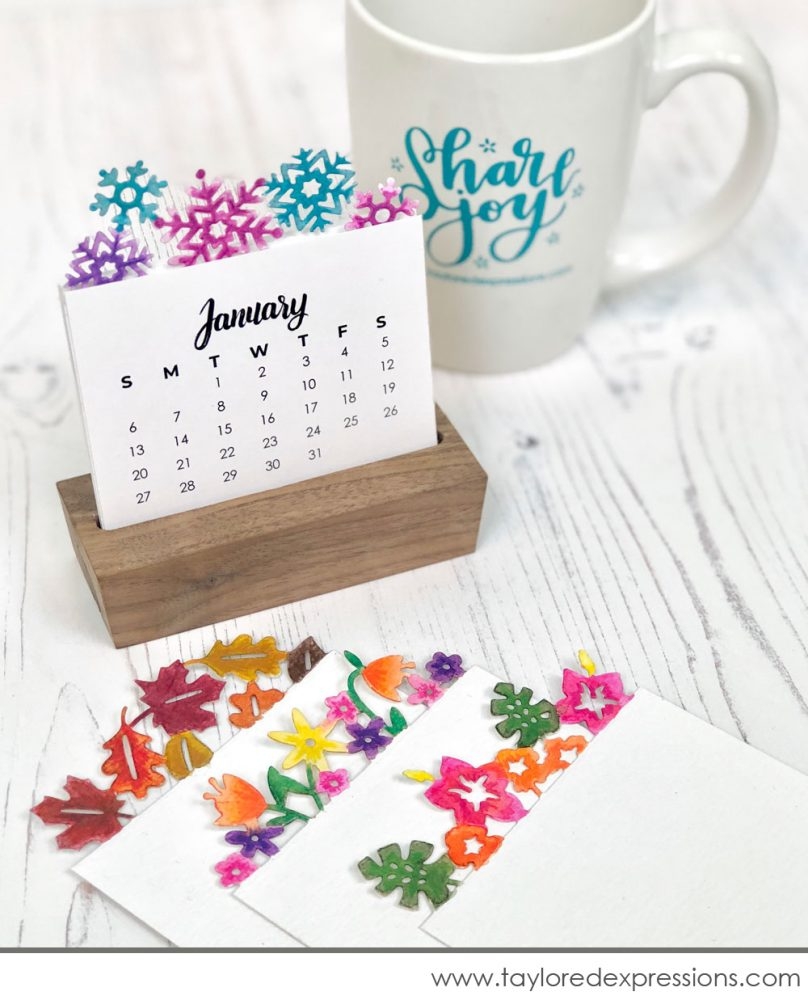Calendar Crafting Mini Desk 5 7 Taylored Expressions Blog