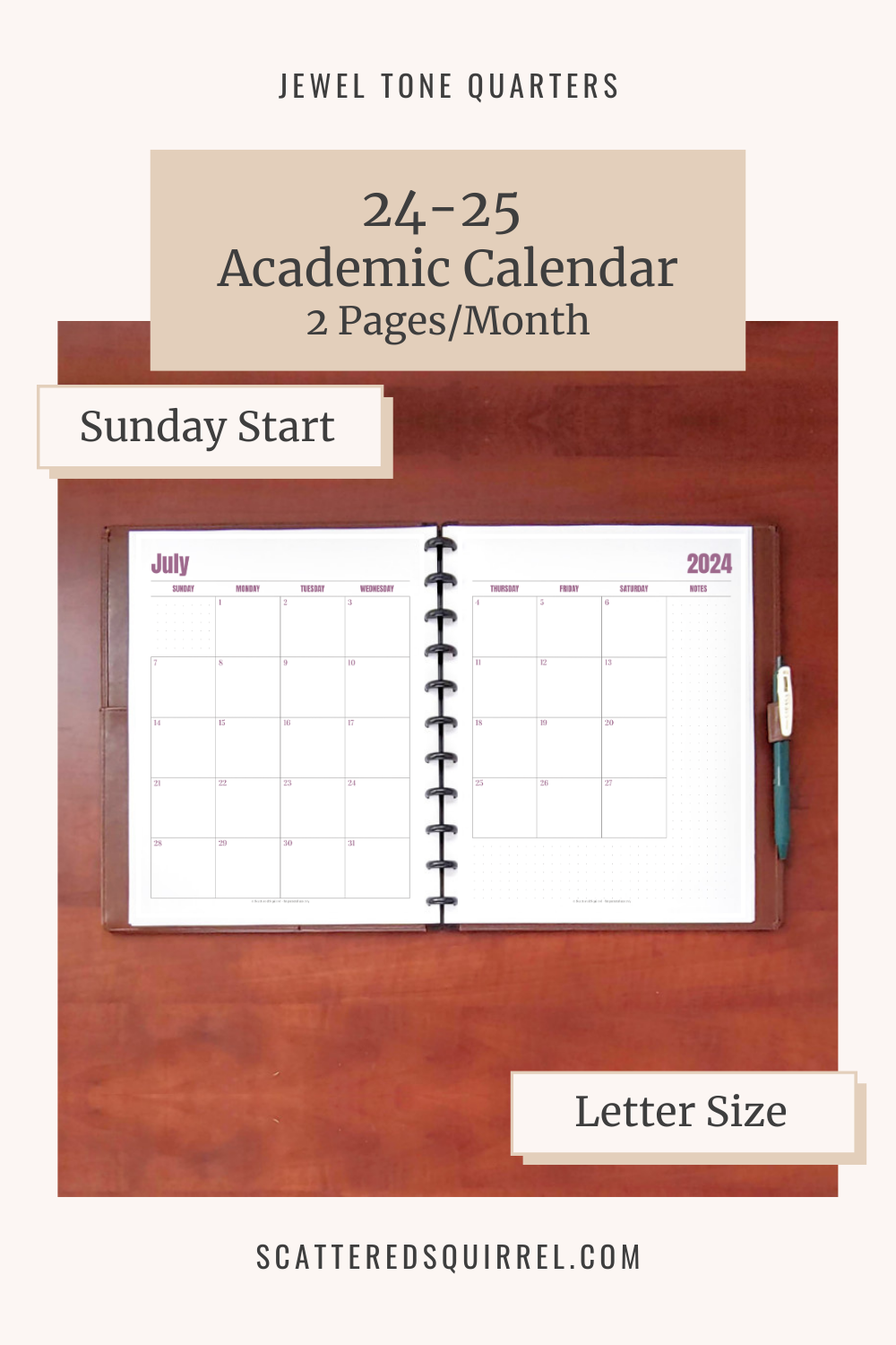 Check Out The 2024 2025 Academic Calendars Scattered Squirrel