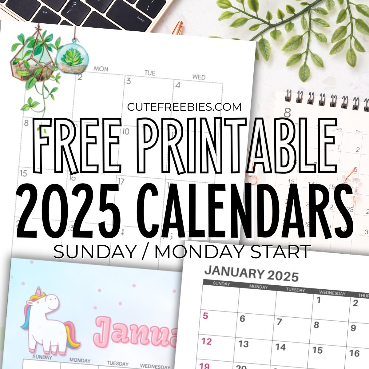 Printable 2025 Calendar Templates