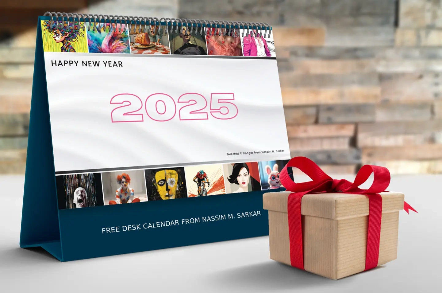 2025 Desk Calendar Printable