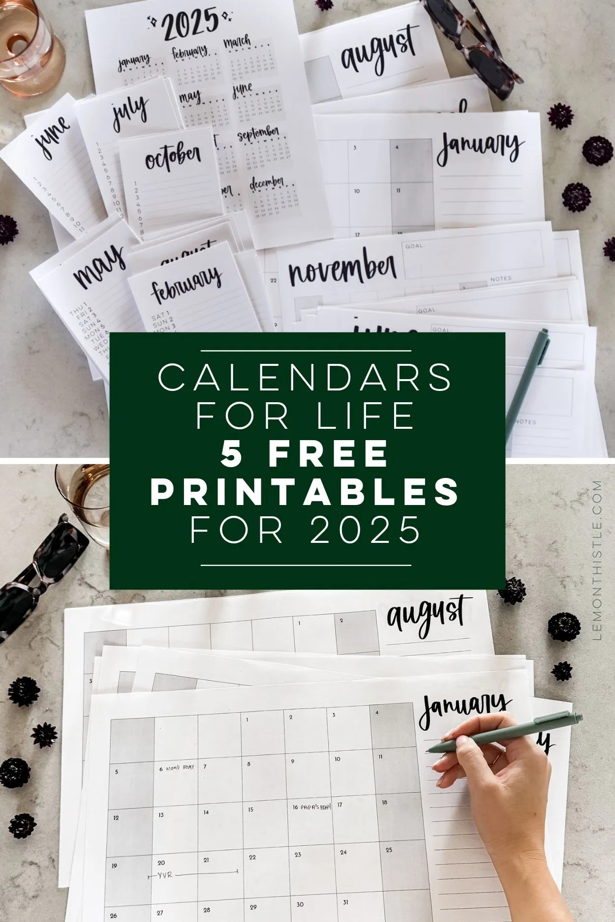 Printable Free Blank Calendar