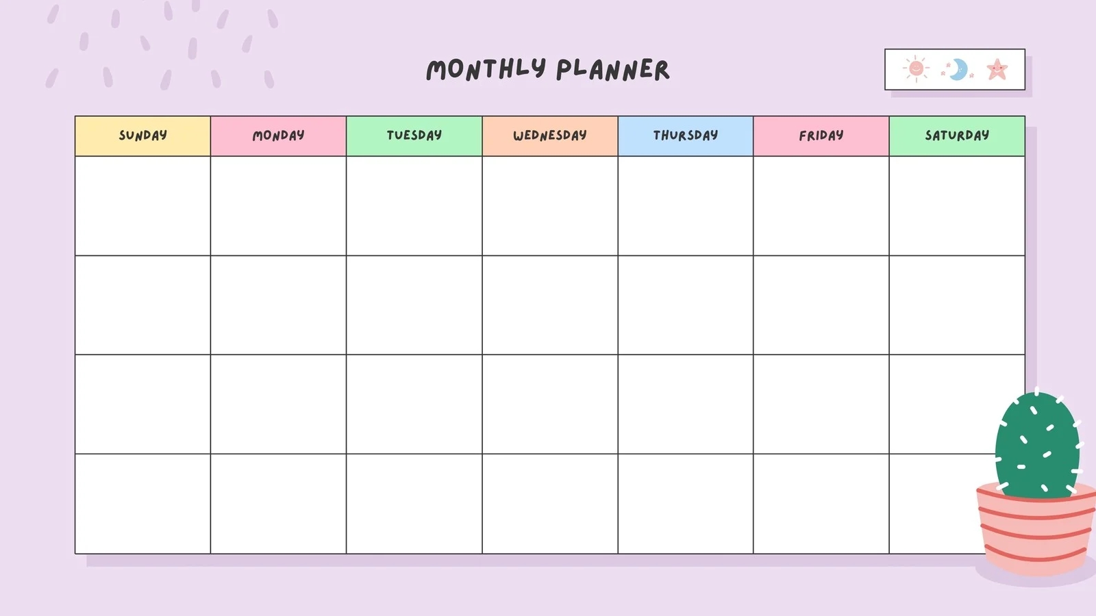 Printable Calendar Maker