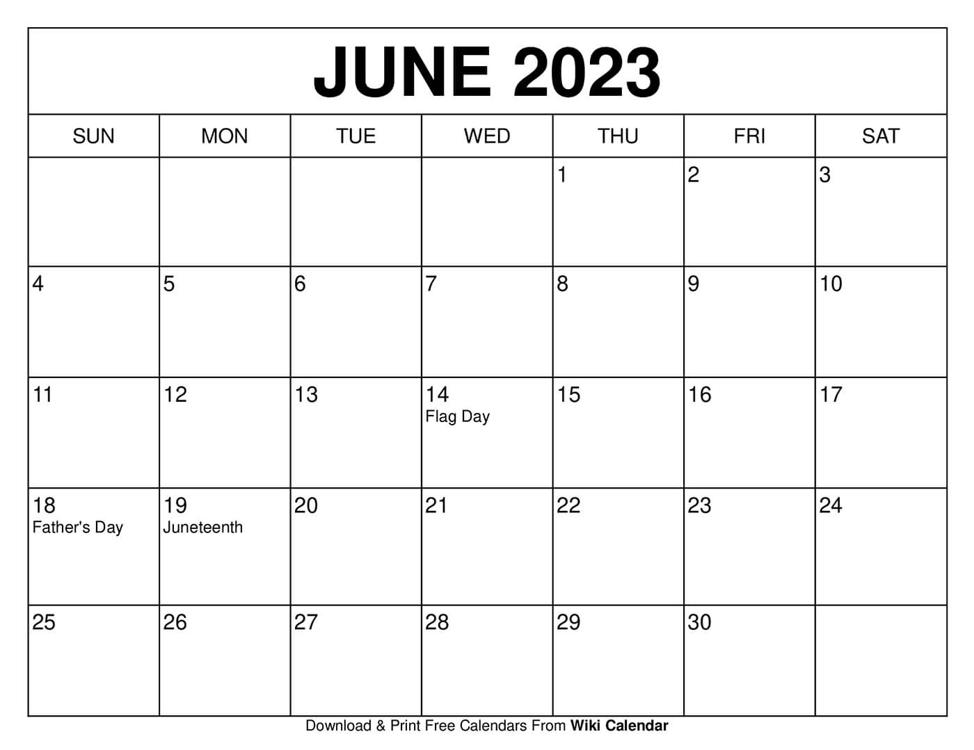 Free Printable Custom Calendar Templates