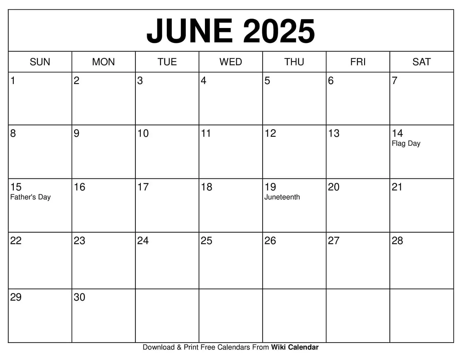 Printable Custom Calendar Pages