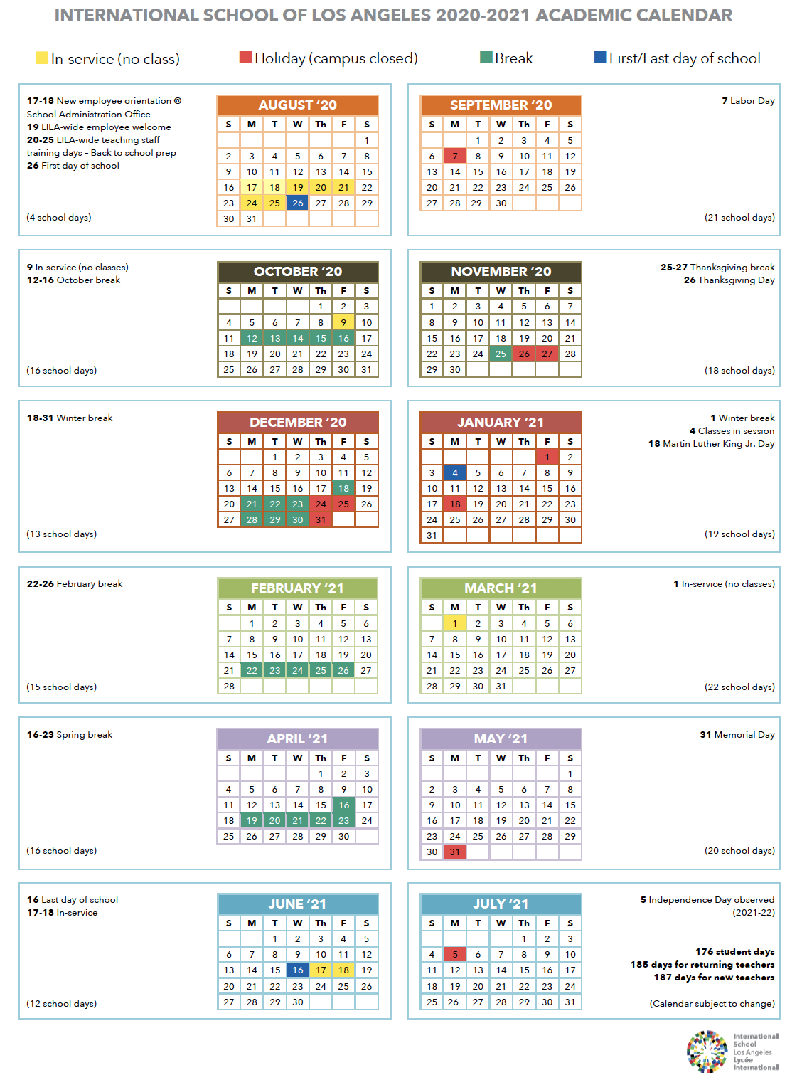 Lausd Calendar 2025 26 Printable