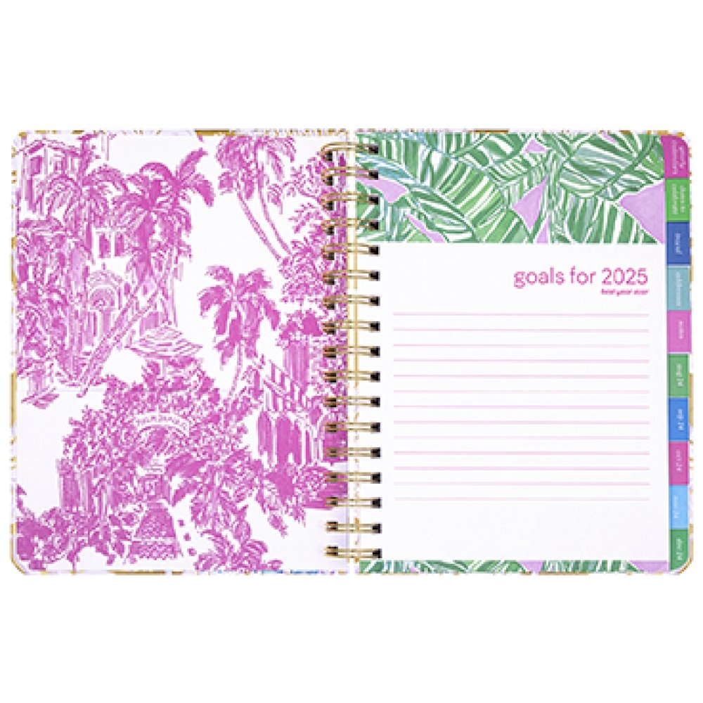 Lilly Pulitzer Printable Calendar 2025
