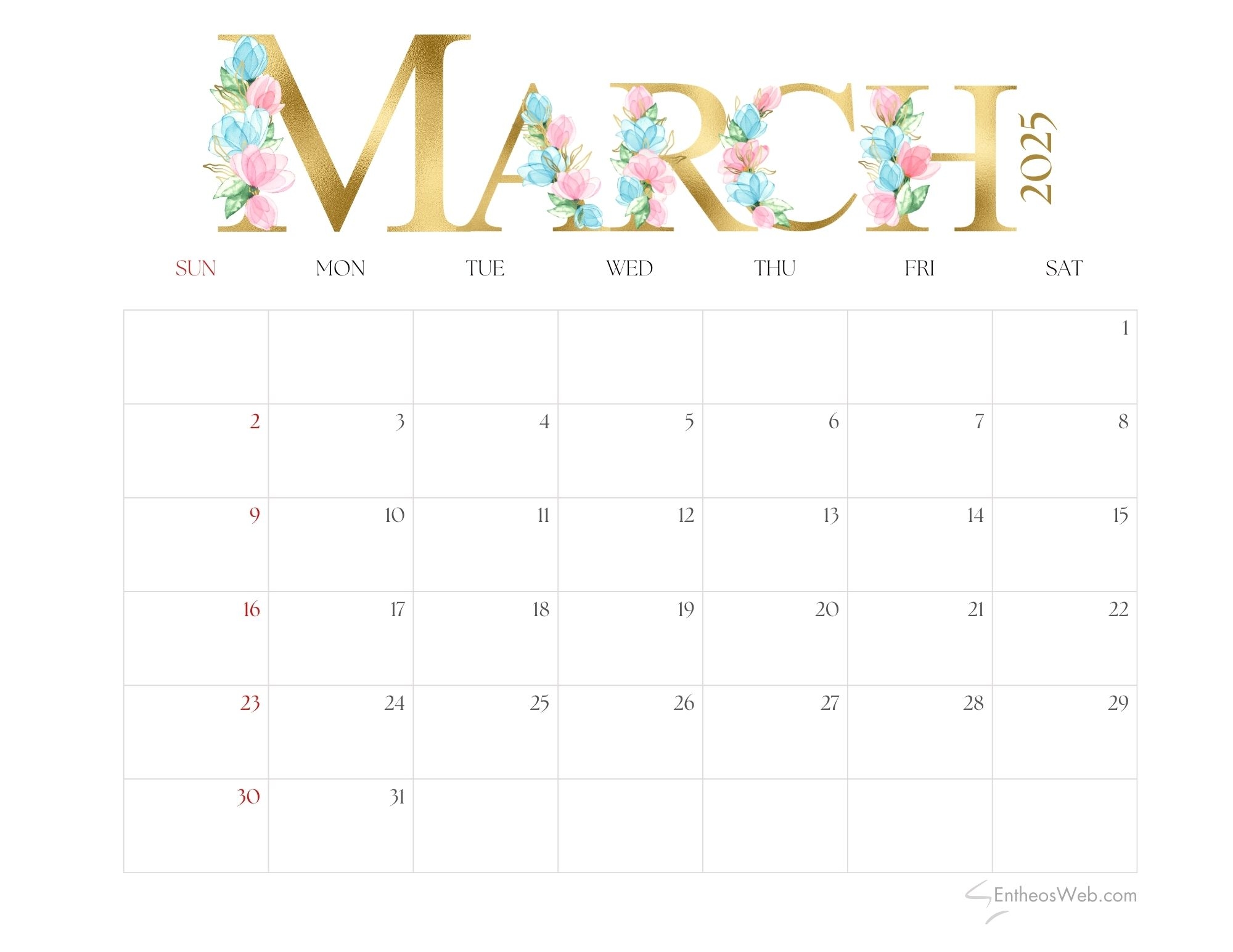 Free Printable Dec 2025 Calendar