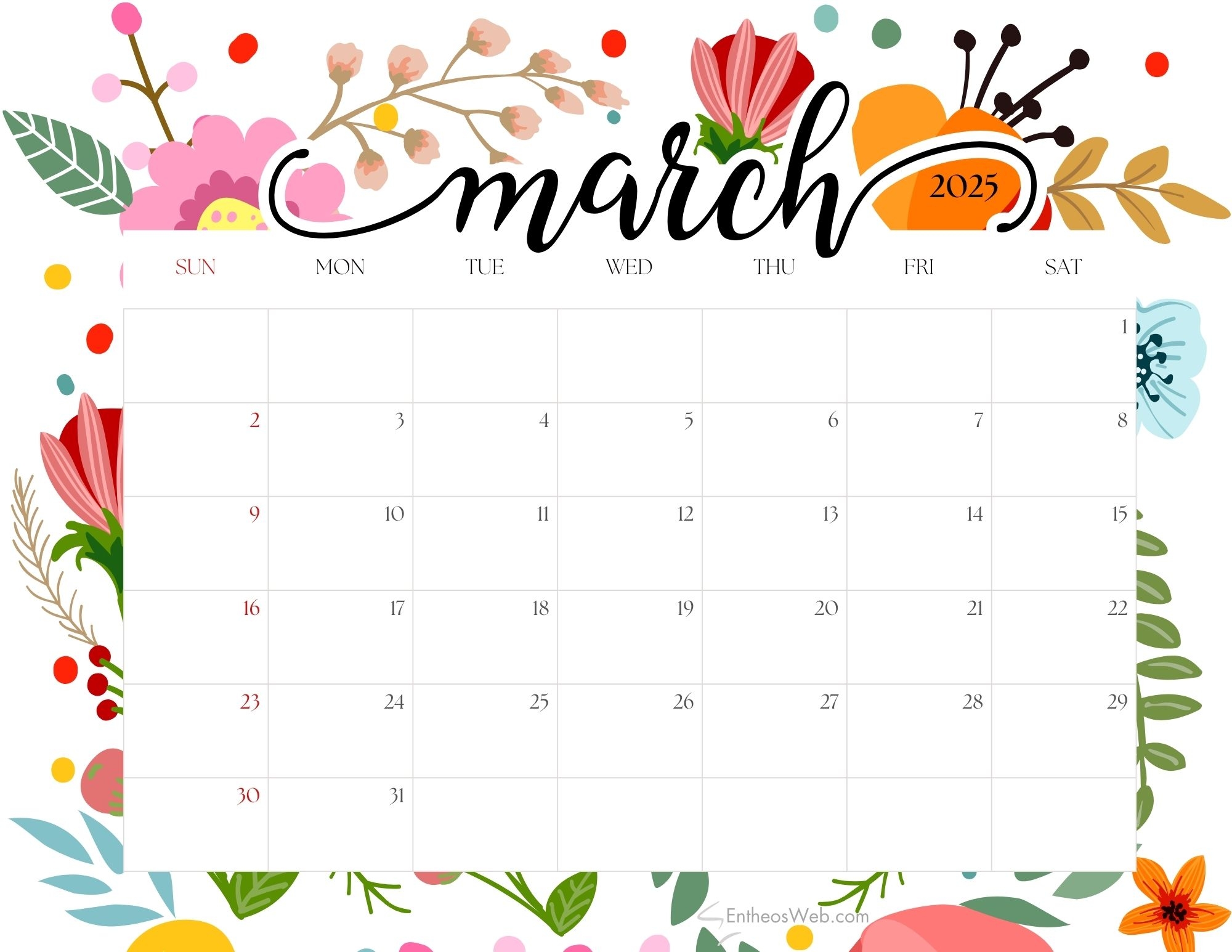 Free Printable Calendar Pc Program