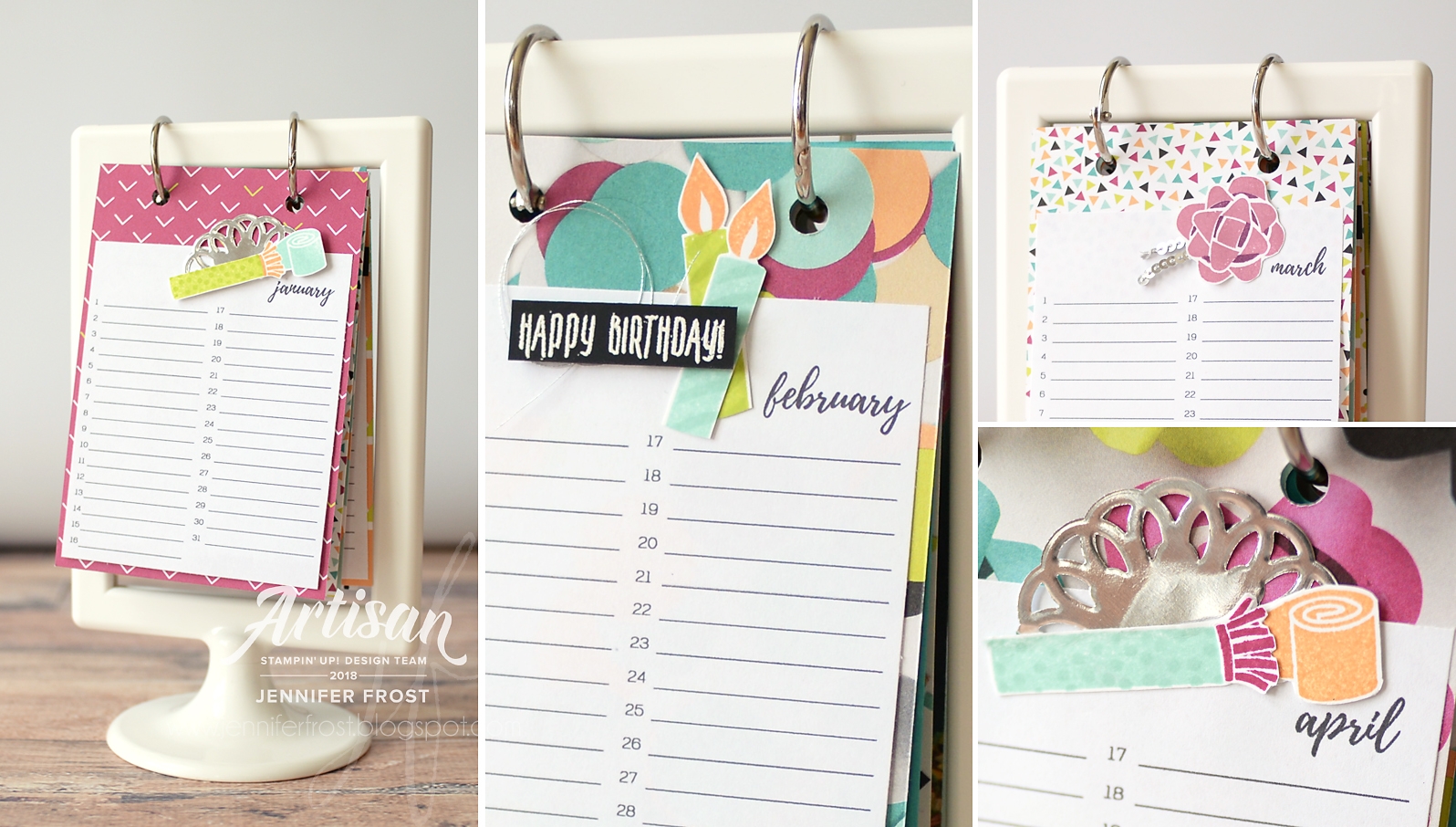Printable Perpetual Birthday Calendar