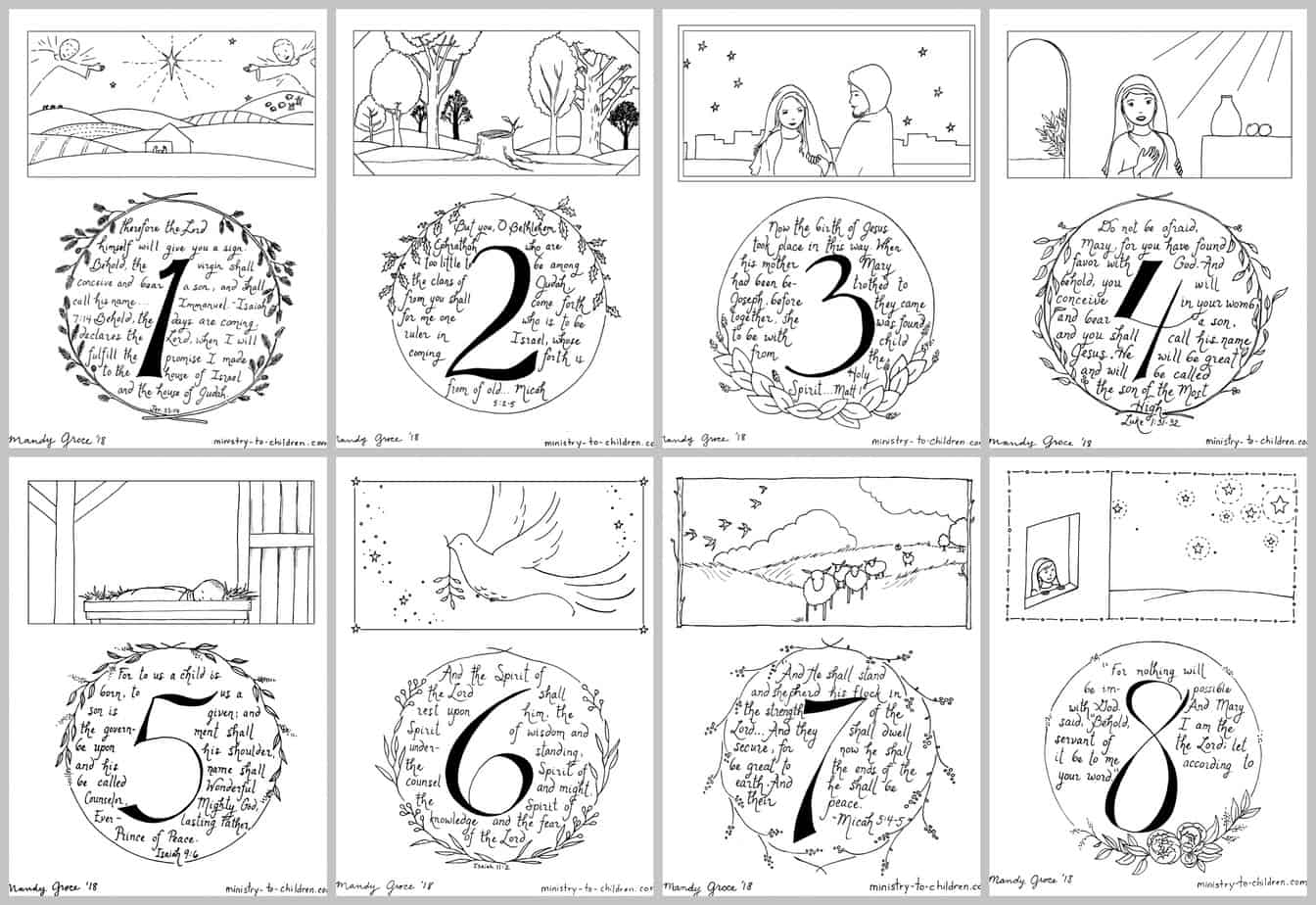 Free Printable Religious Advent Calendars