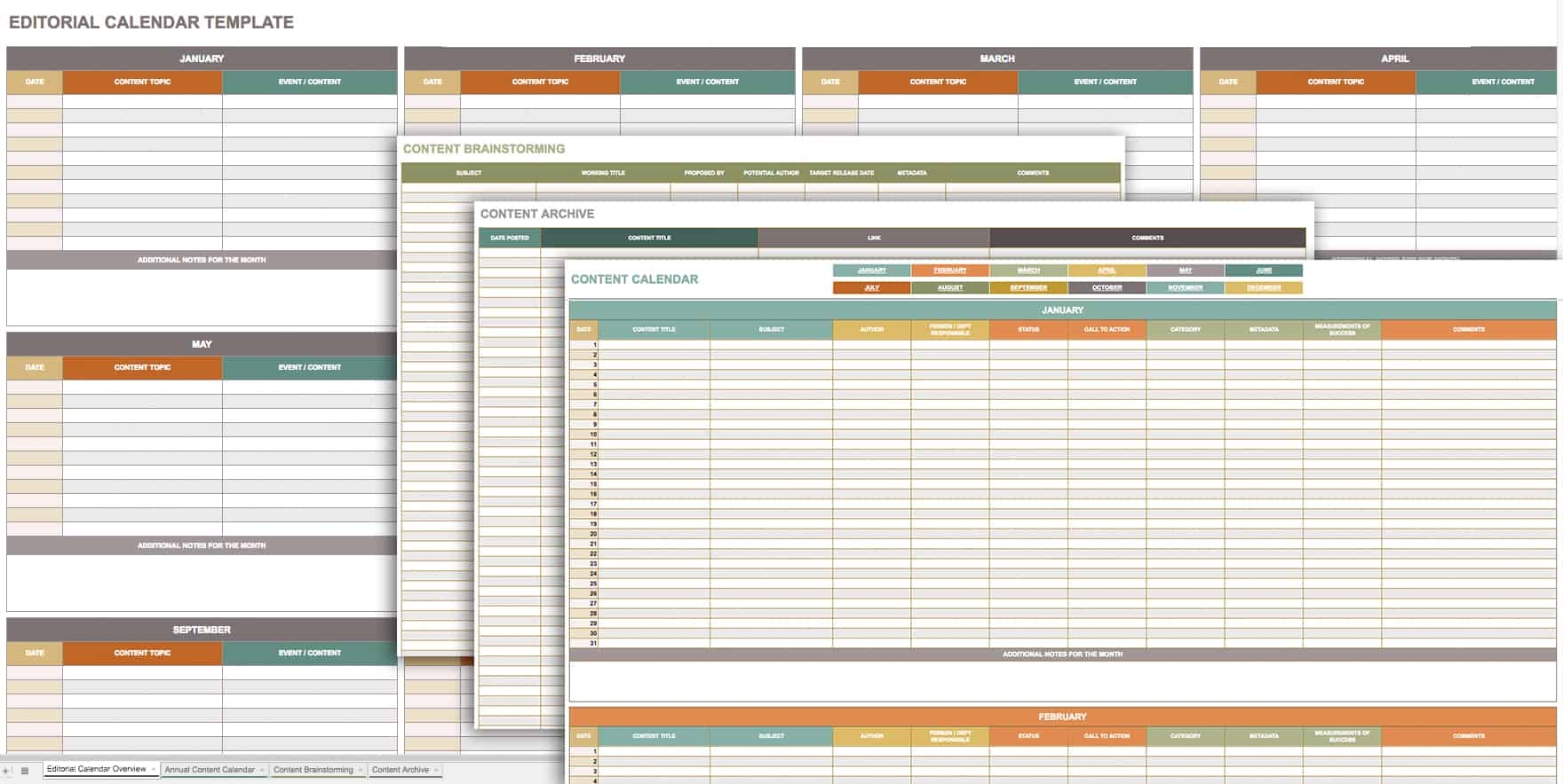 19 Free Google Calendar Templates For 2025