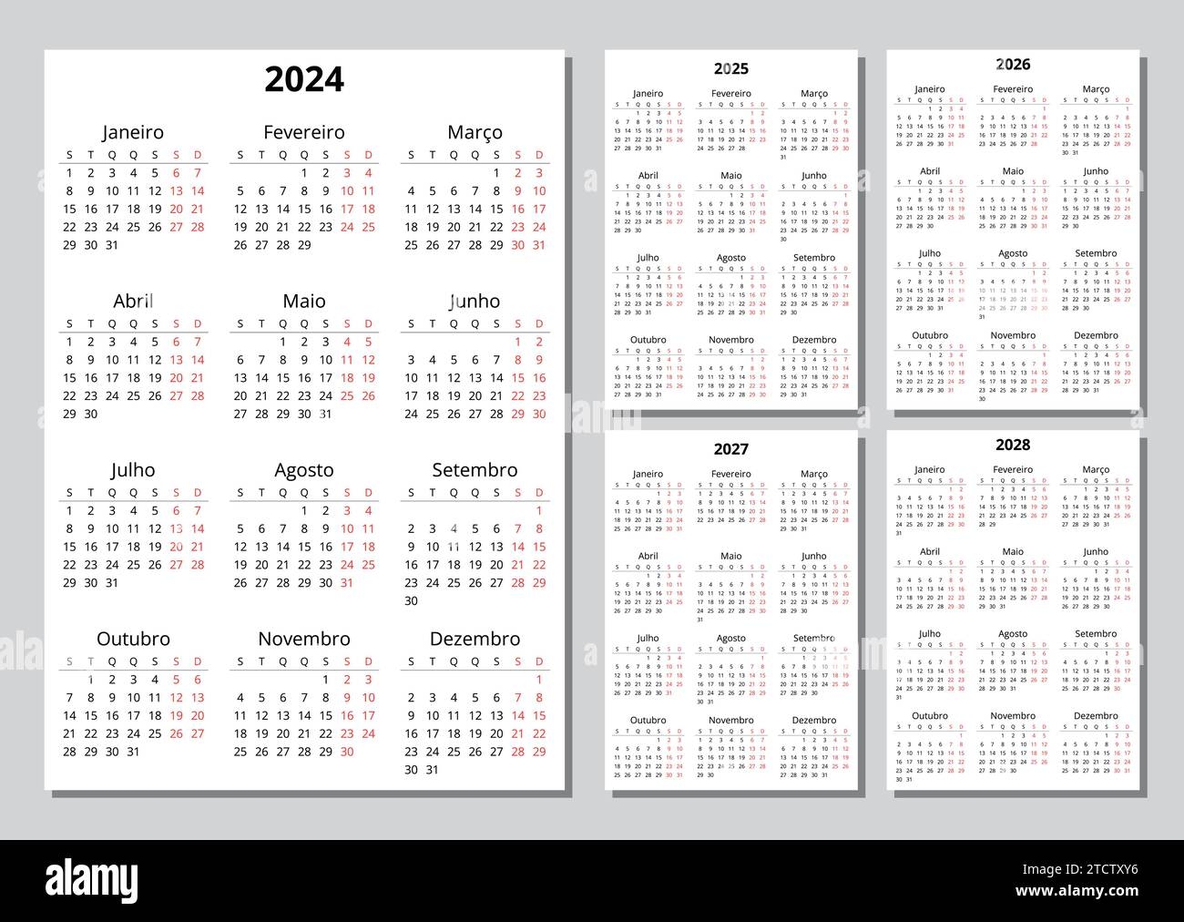 3 Year Calendar 2025 To 2027 Printable