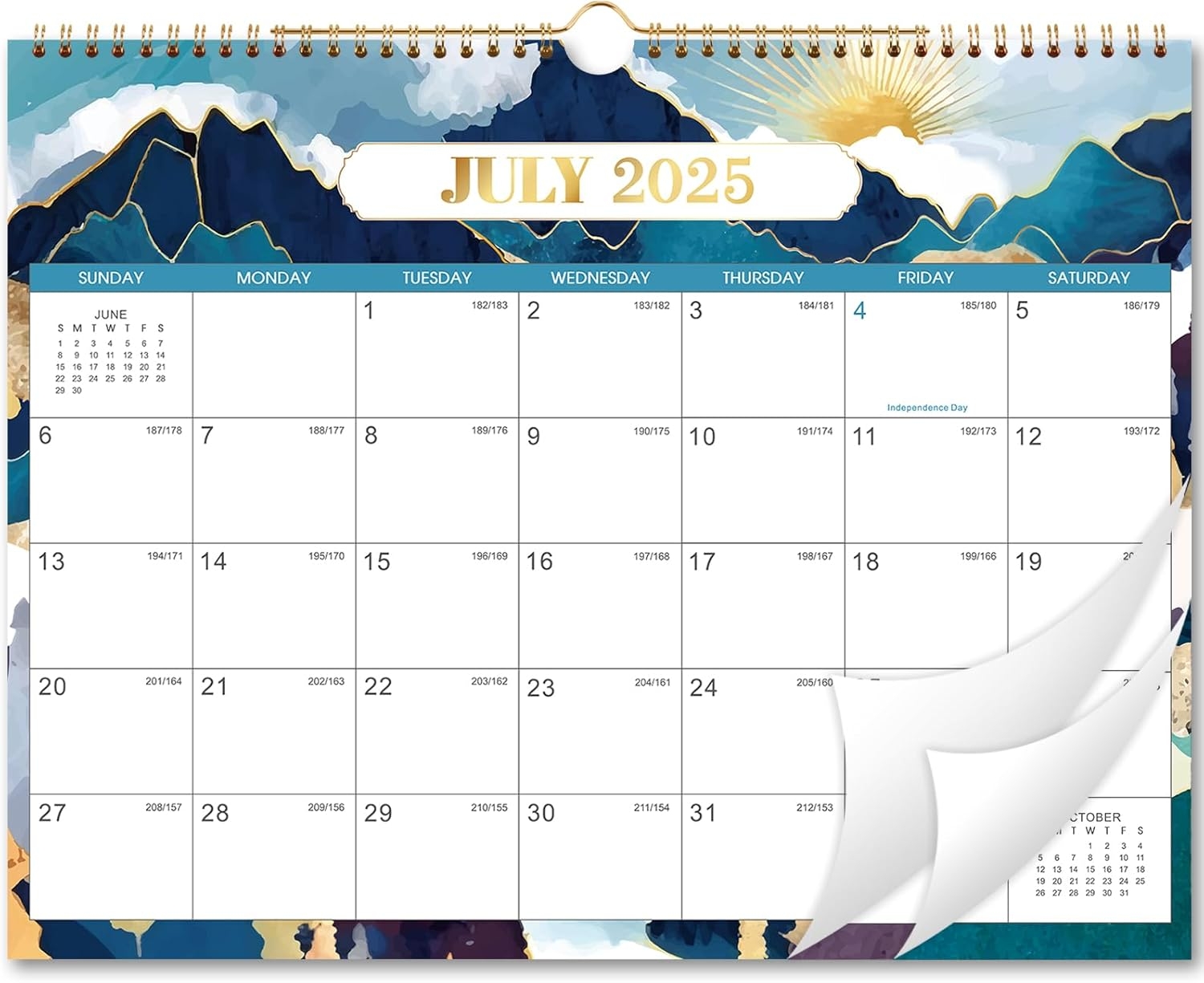 2025 2026 Wall Calendar July 2025 December 2026 Liberia Ubuy