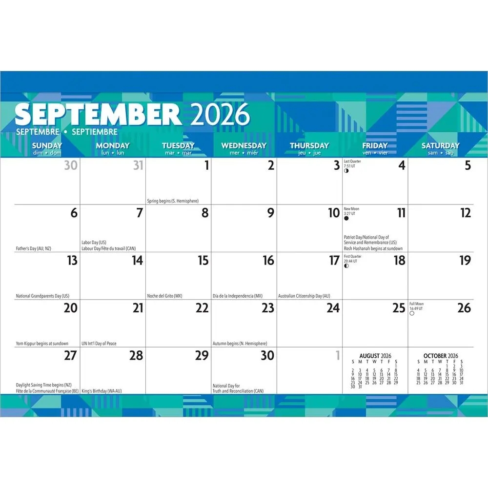2025 Big Grid Calendars Spacious And Practical Calendars