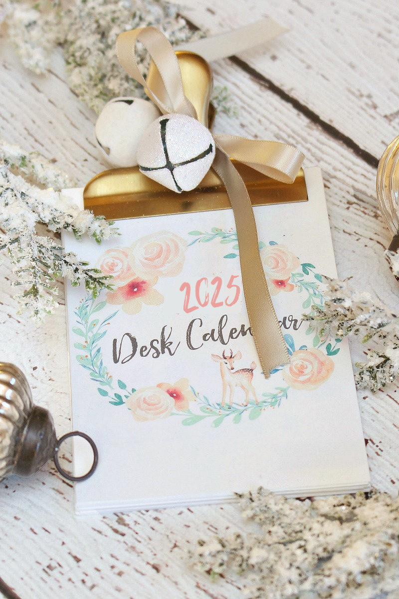 2025 calendar printable clean and scentsible