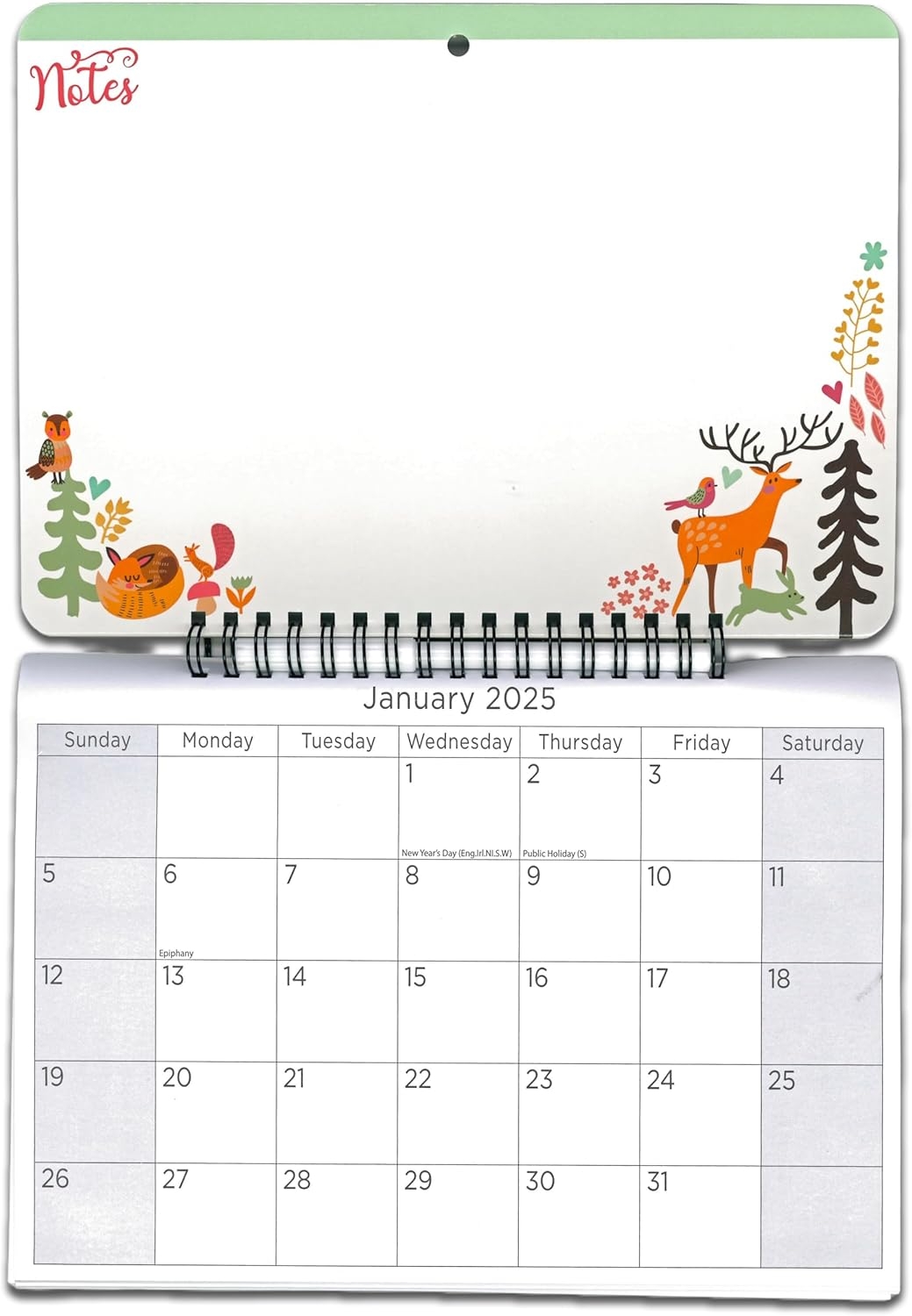 2025 Month To View Dry Wipe Board Calendar With Pen