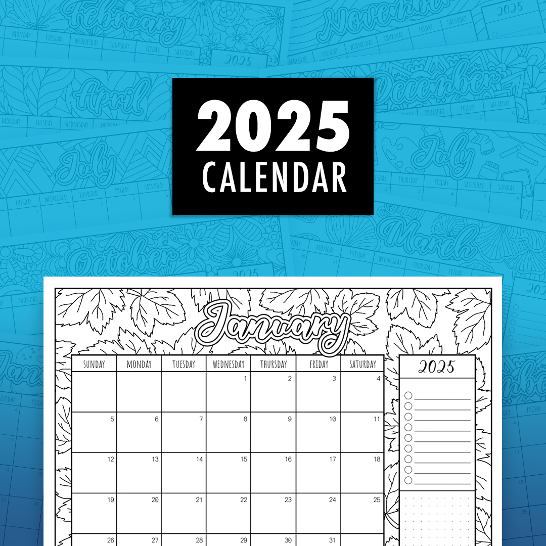 Printable 2025 Calendar Pages