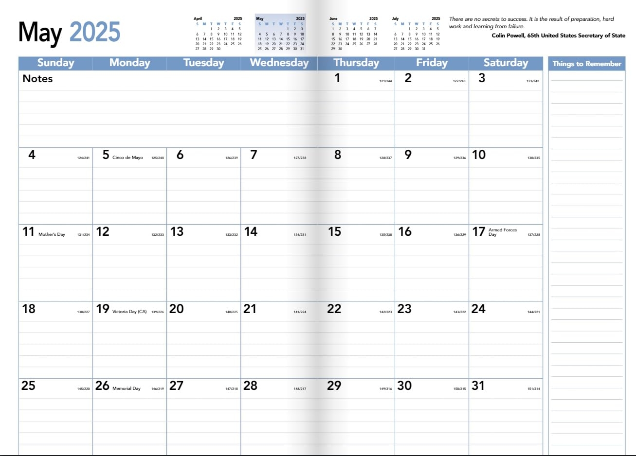Amazon 2025 Monthly Calendar Planner Organizer Date Log 14 Month At Glance 10 X 7 Grey Sleek Denim Cover Blue Strip Appointment Agenda Goals Accountability Meetings Book To Do List Time Management 2025 Office Products