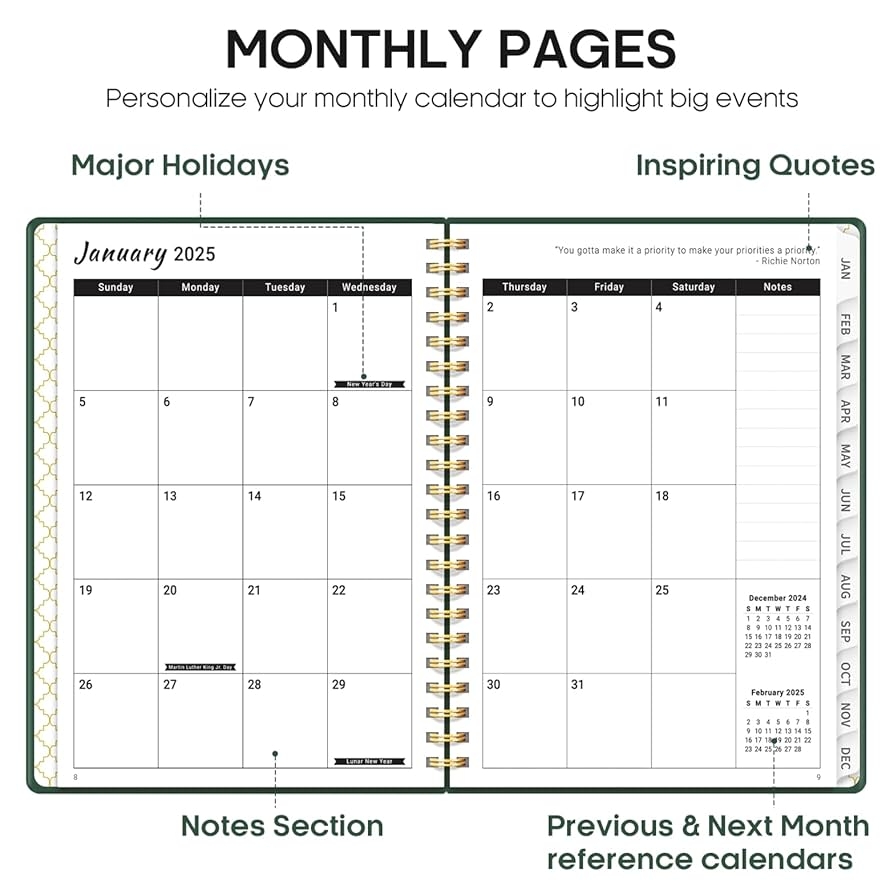 Printable 2025 Calendar Planner