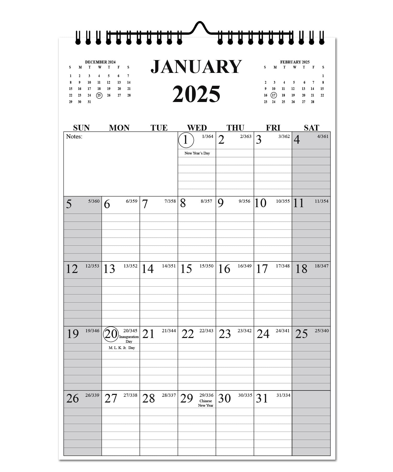 Amazon 2025 Wall Calendar Wall Calendar 2025 Calendar Wall Calendars From January To December Size 11 X 17 Spiral Binding Holidays Julian Dates Large Blocks Twin Wire Binding Hanging Hook Office Products Amazon 2025 Wall Calendar Wall Calendar 2025 Calendar Wall Calendars From January To December Size 11 X 17 Spiral Binding Holidays Julian Dates Large Blocks Twin Wire Binding Hanging Hook Office Products