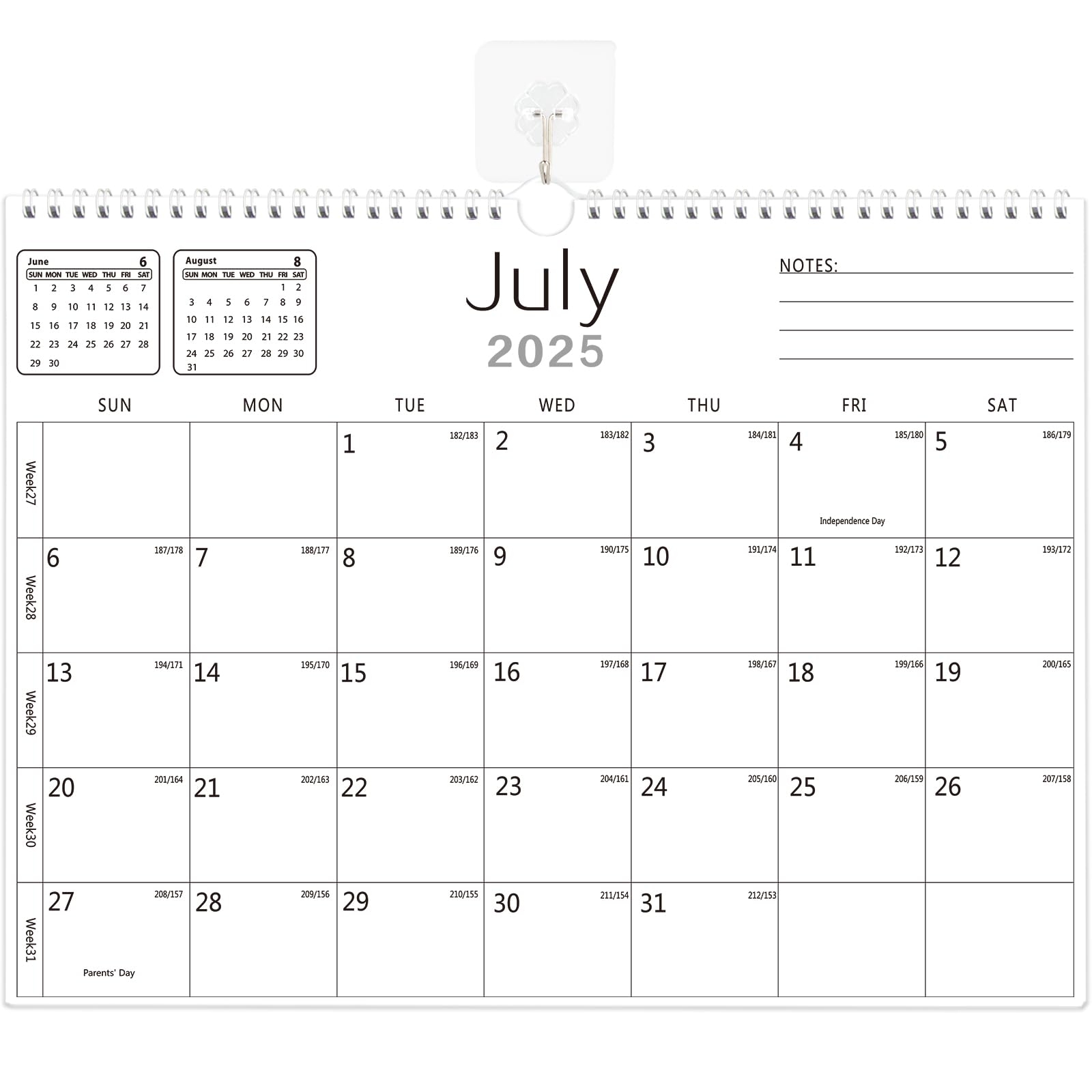 Christmas December 2025 Calendar Printable