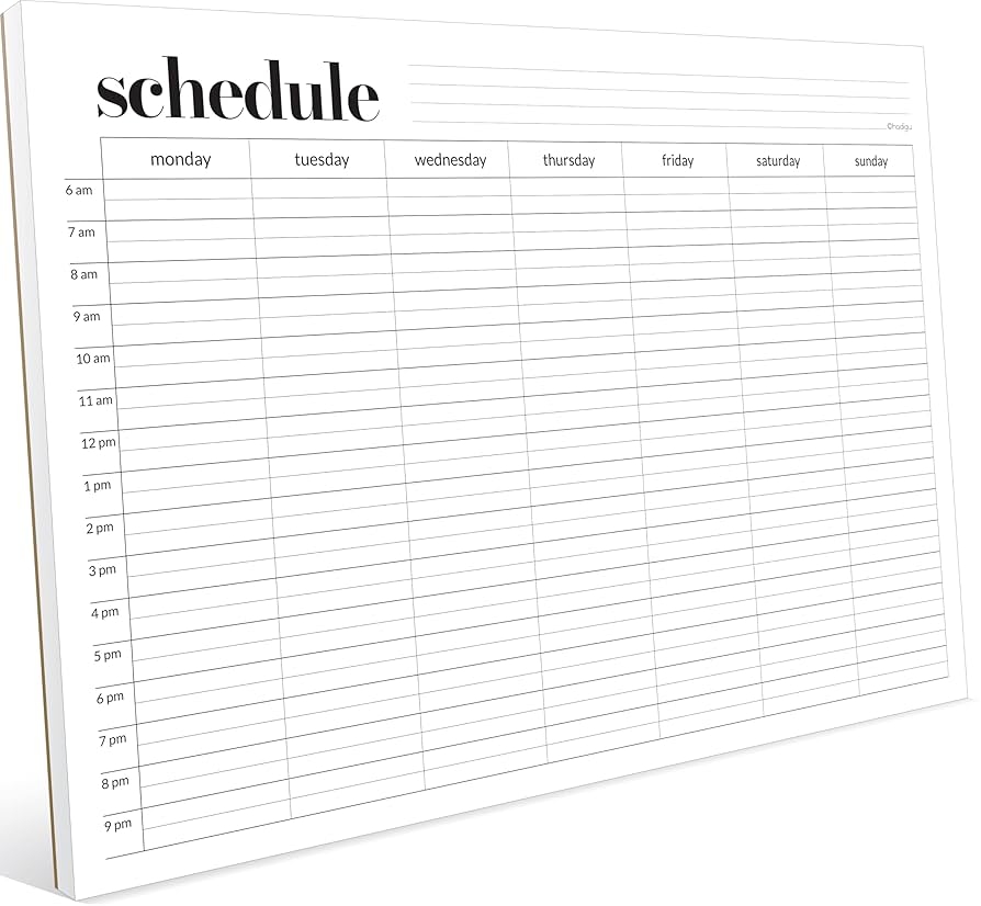 3 Week Calendar Printable
