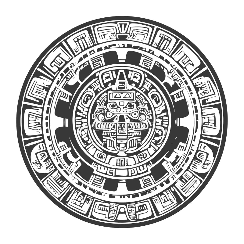 Aztec Calendar Symbols Stock Illustrations 248 Aztec Calendar Symbols Stock Illustrations Vectors Clipart Dreamstime