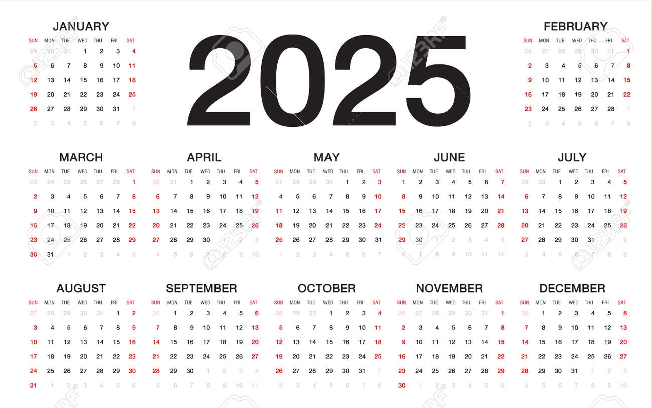 Blank Printable Calendar 2025 Week Starting Monday