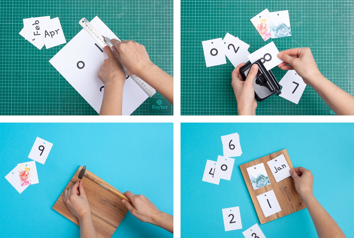 DIY Desk Calendar With A Free Calendar Printable YES We Made This