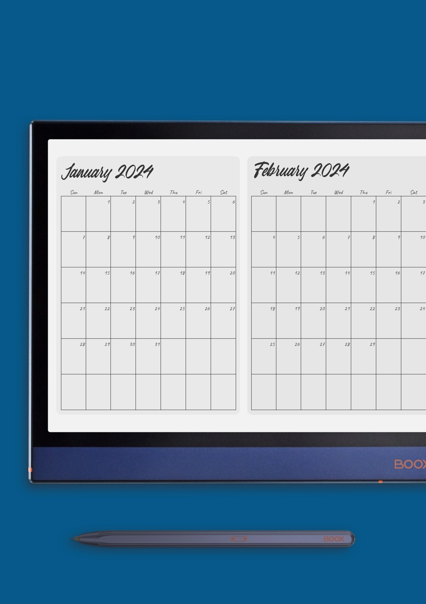 Printable Calendars 2 Month