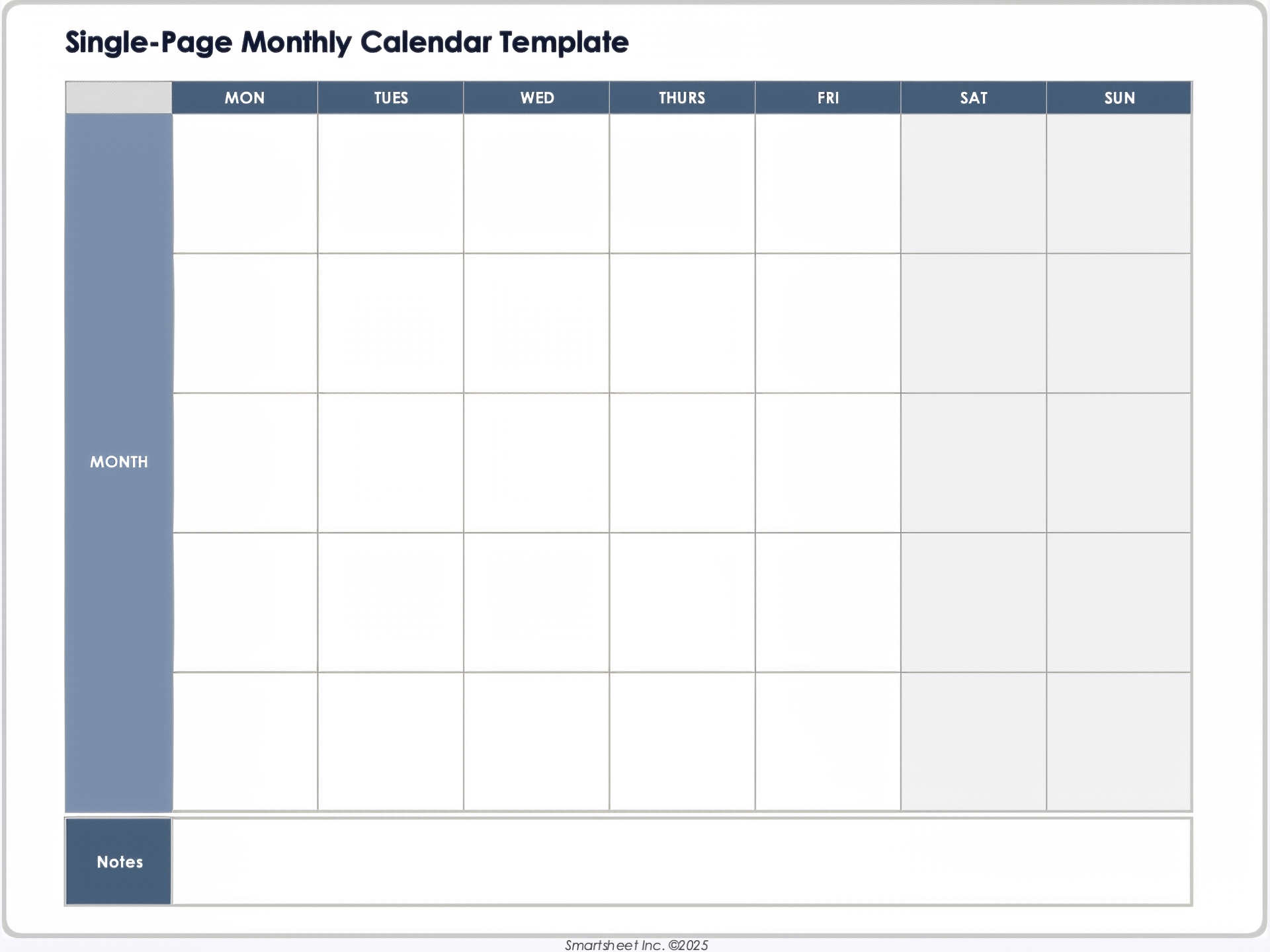 free calendar templates all formats