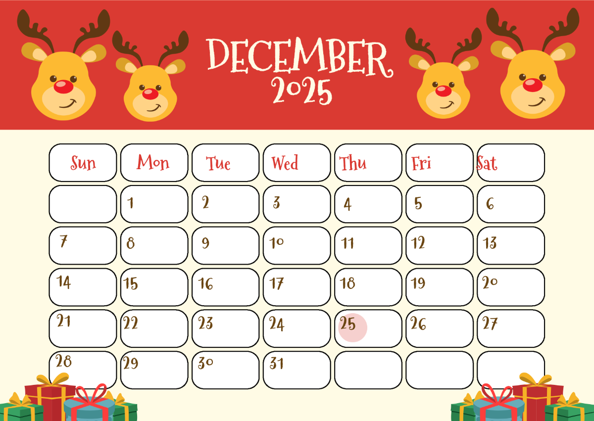 Free Colorful December 2025 Family Calendar Template To Edit Online Free Colorful December 2025 Family Calendar Template To Edit Online